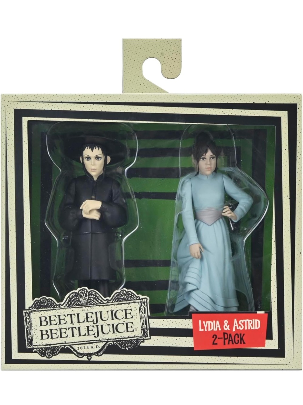 NECA Bettlejuice Bettlejuice 6’ Action figure Tony Terrors Lydia & Astrid 2 pk